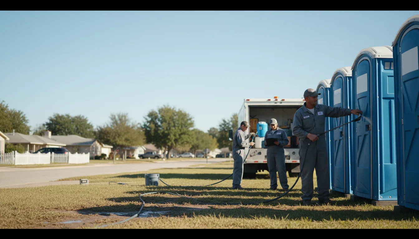 Long-Term Portable Toilet Rental in Waggoner, IL near me